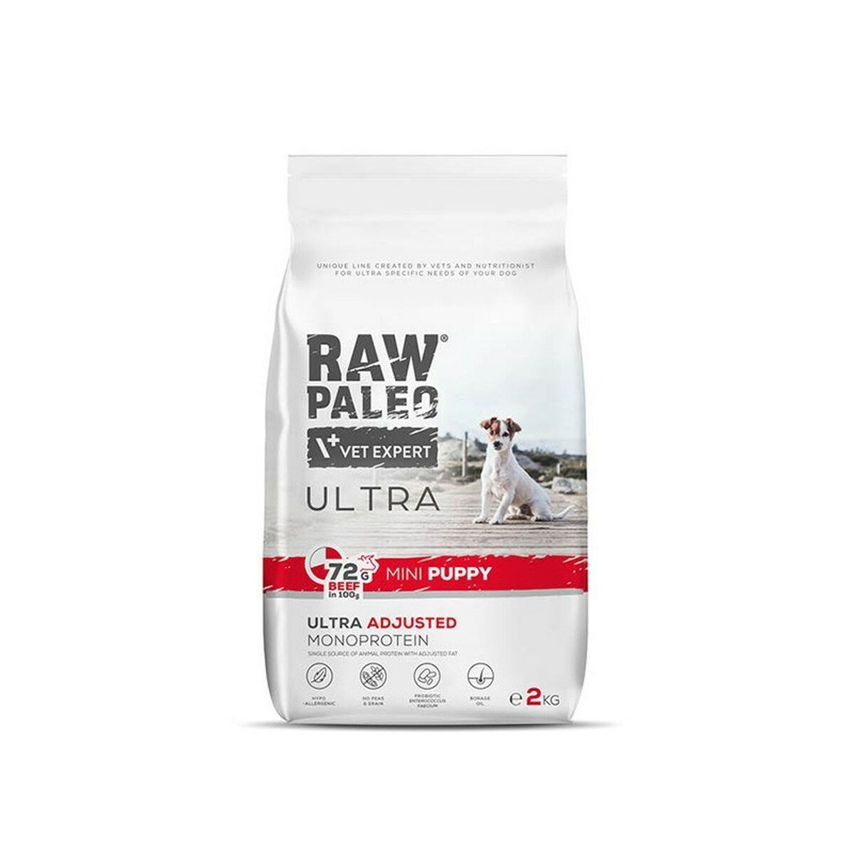 Fodder VETEXPERT Ultra Mini Puppy Beef Veal 2 Kg-2