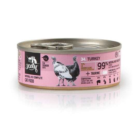 Cat food 3COTY Turkey 80 g-0