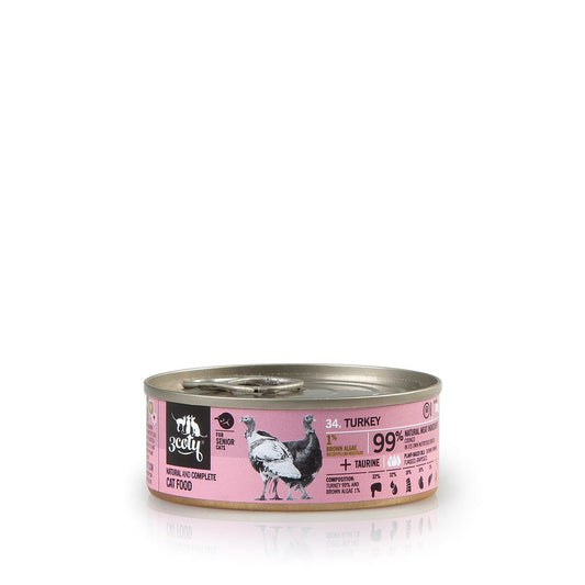 Cat food 3COTY Turkey 80 g-1