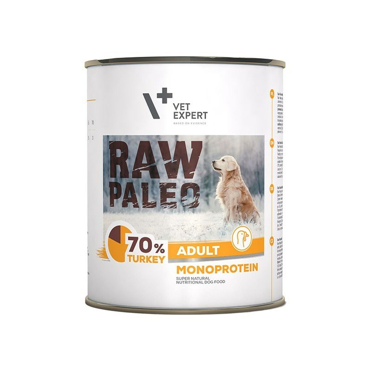 Wet food VETEXPERT Adult Monoprotein Turkey 800 g-0