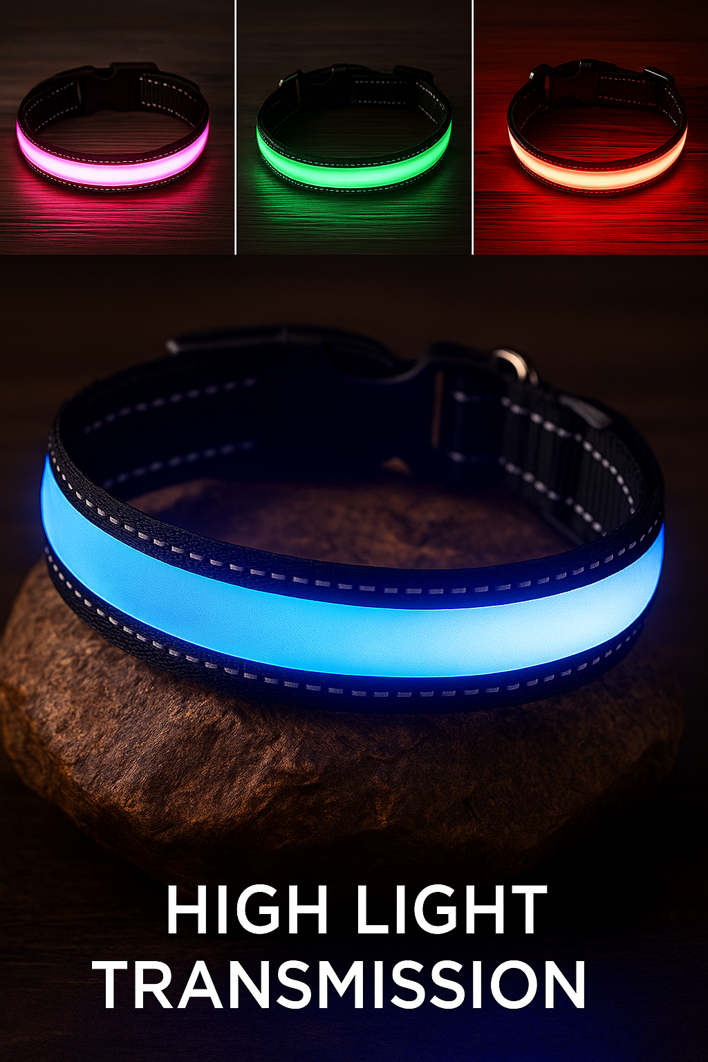 GlowPup™ LED Collar