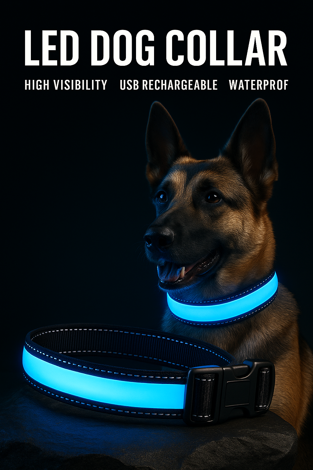 GlowPup™ LED Collar